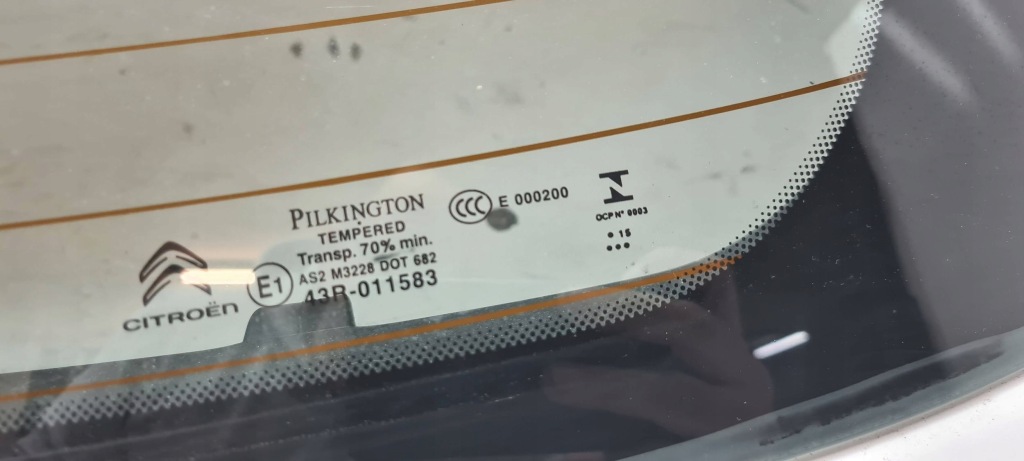 фото №6, Citroen c4 cactus 14- кришка багажника задня задня кришка багажника