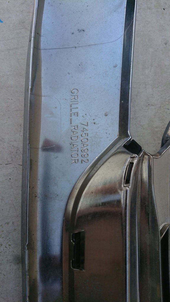 фото №9, Mitsubishi outlander 3 lift 15-18 решётка радиатора решётка радиатора