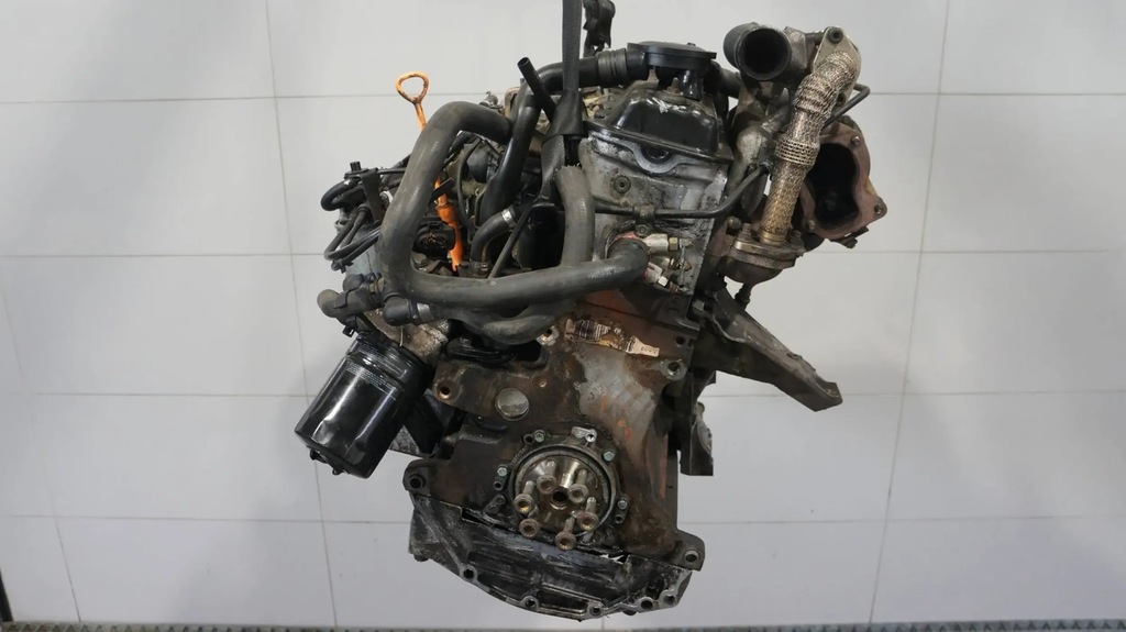 фото №6, Двигун kompletny насос форсунки 1.9 tdi ahu 90km vw passat b5 audi a4 b5