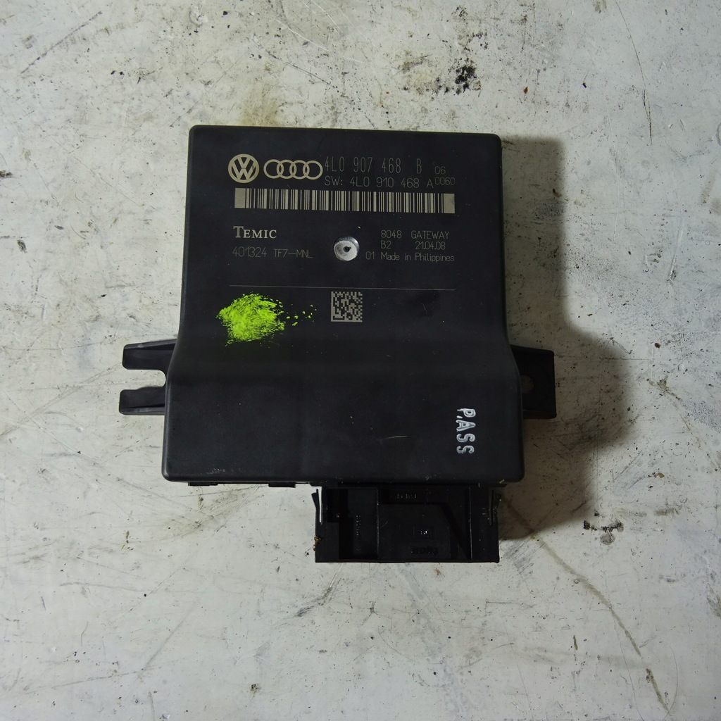 фото №1, Audi q7 4l модуль шлюз 4l0907468b