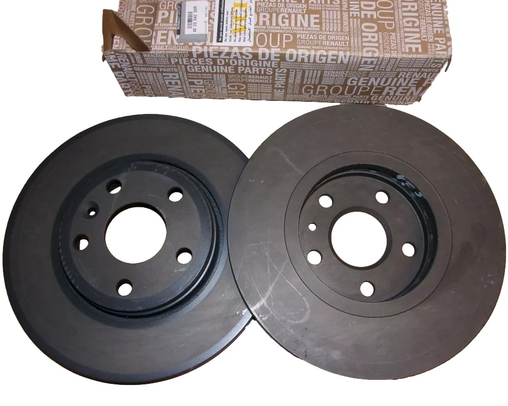 фото №1, Тормозные диски тормозные перед оригинал 402064230r renault
