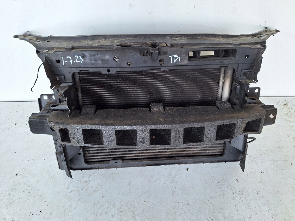 фото №1, Skoda fabia ii lift 10-14 pas передний tdi