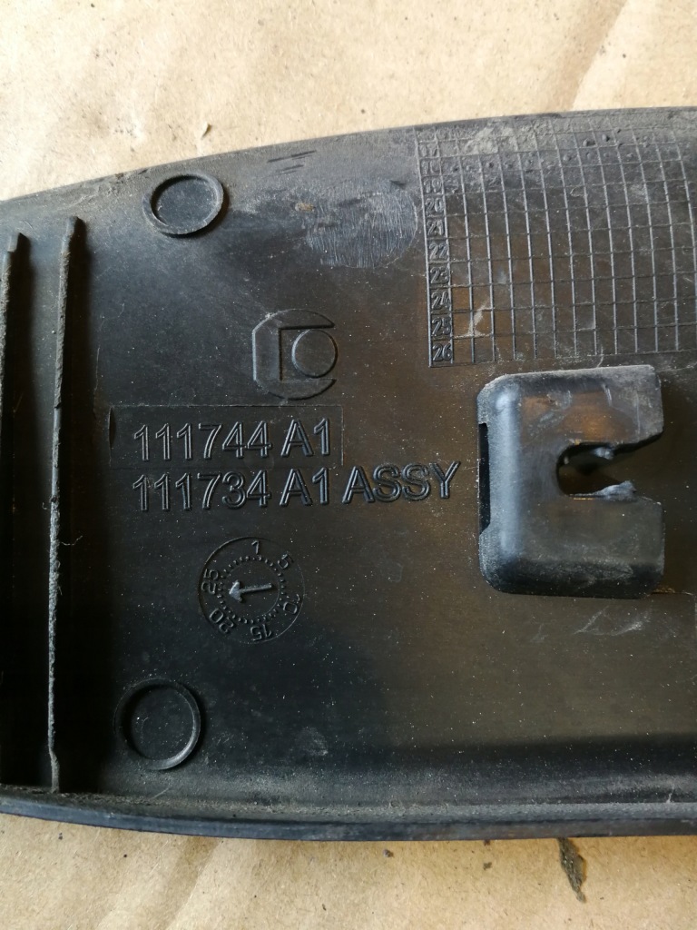 фото №5, Citroen c3 aircross молдинг двері задня лівий