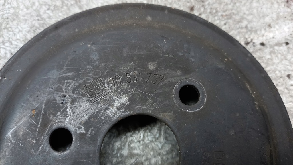 фото №4, Шкив насоса wody opel agila 1.2b 90531737