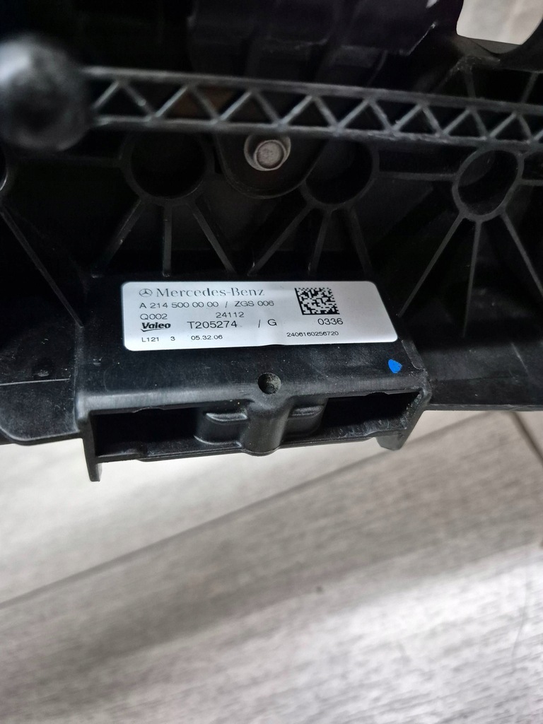 фото №8, 15398. mercedes w214 жалюзі повітропровід повітря a2145000000