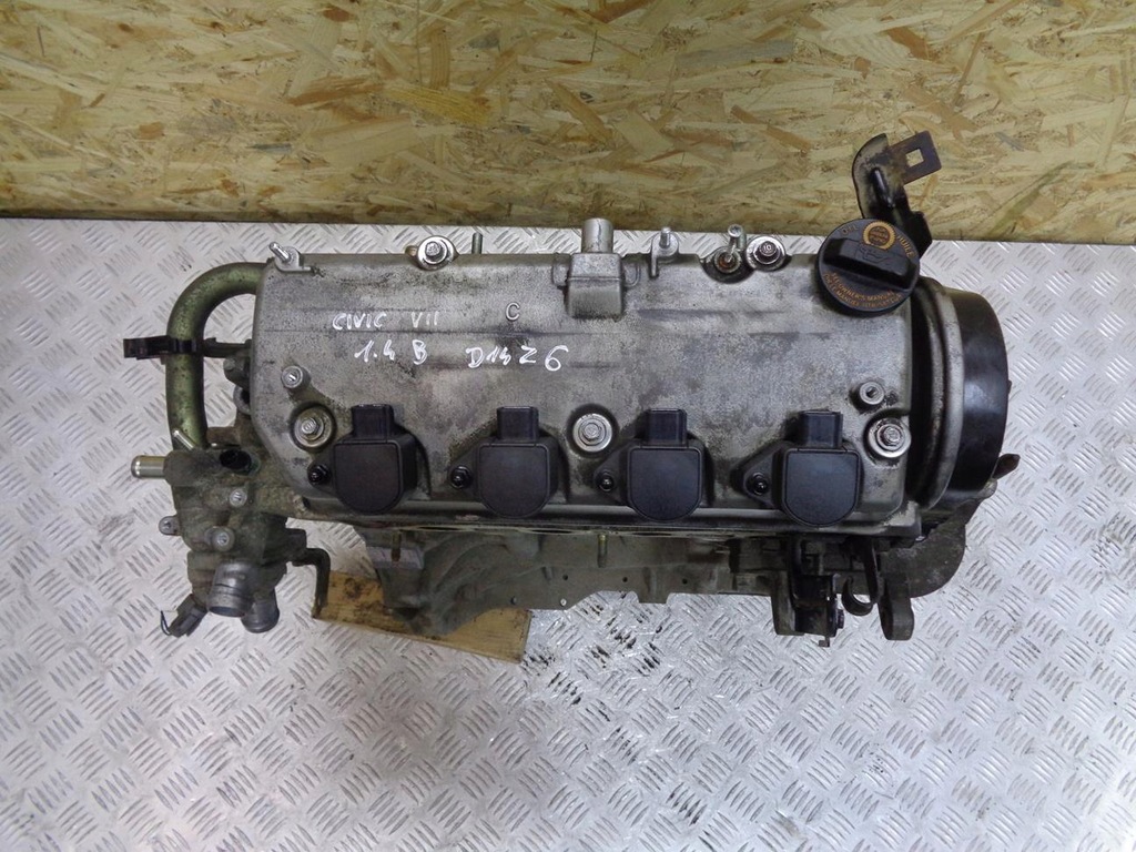 фото №7, Двигун справний honda civic 7 vii 1.4 16v 90 km 01- d14z6