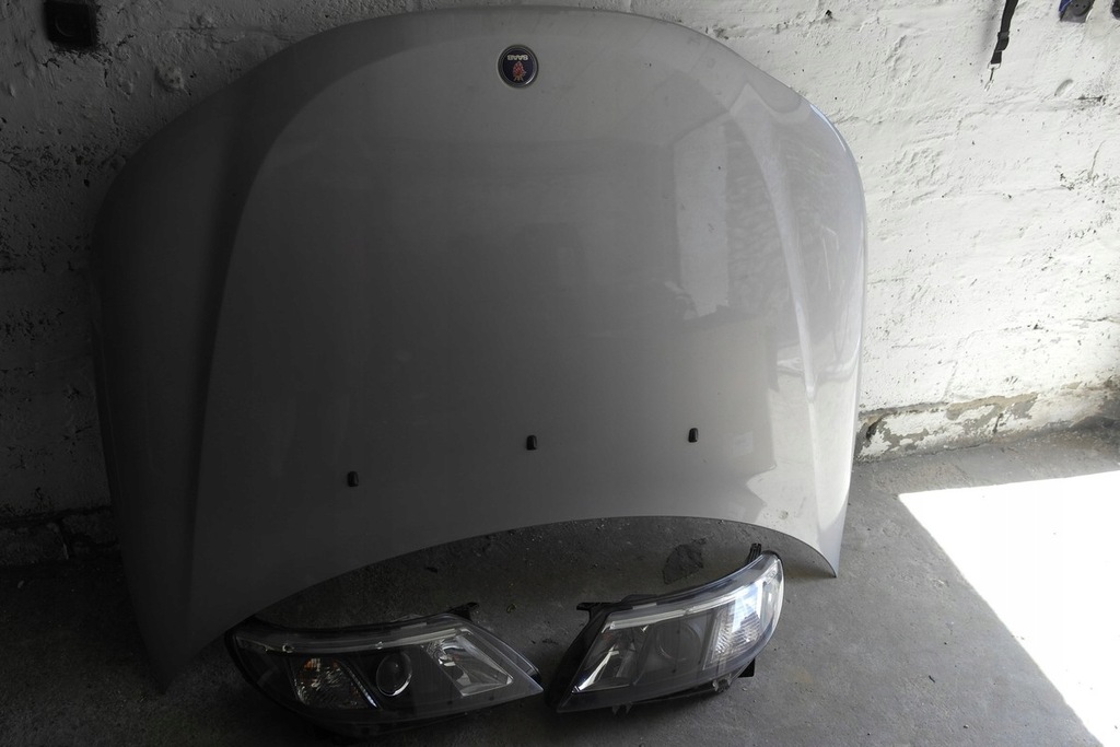 фото №1, Saab 93 lift 9'3 lift капот кришка двигуна lamapa лампи europa