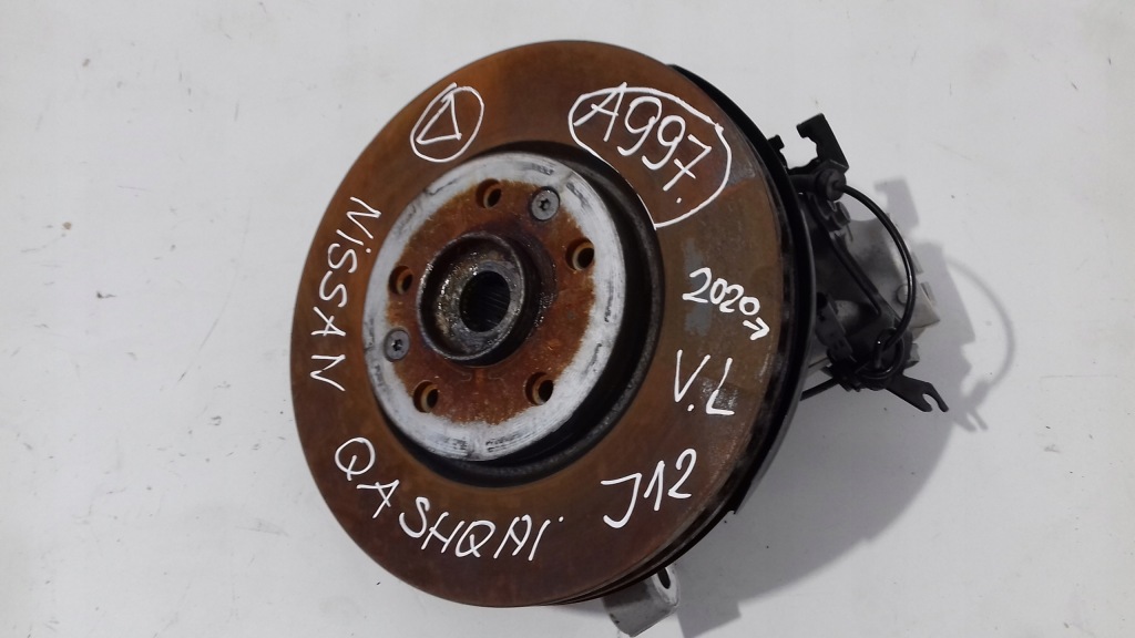 фото №1, Nissan qashqai iii j12 поворотний кулак лівий перед ступиця