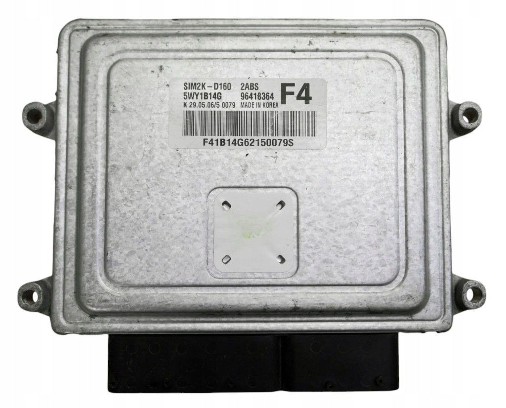 фото №1, Блок управления chevrolet epica sim2kd160 5wy1b14g 96418364 + программирование