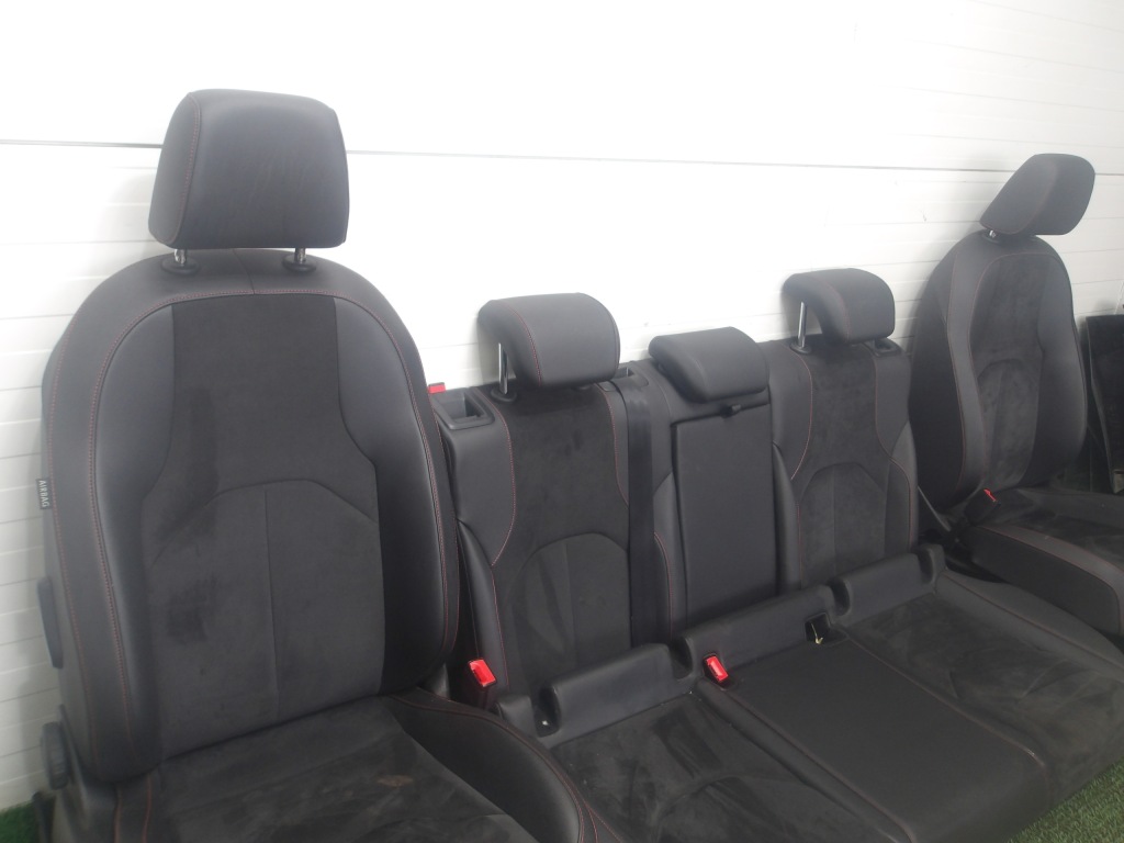 Seat leon iii 5f 12-20 5d hb сиденья заднее сиденье alcantara подогрев версия fr eu с Разборки