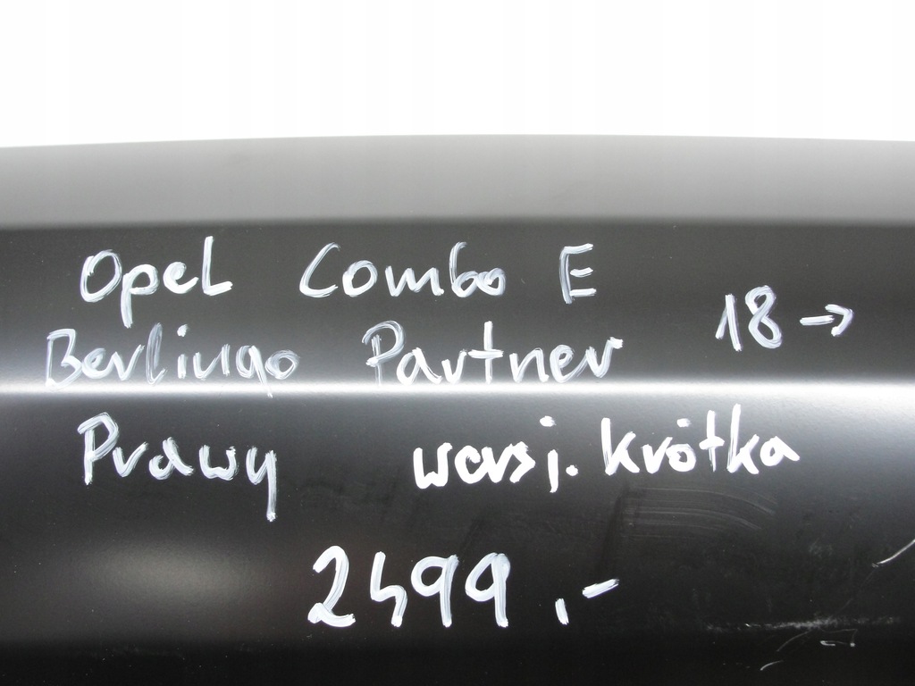 фото №14, Крыло задняя правый opel combo e berlingo partner 9827656380