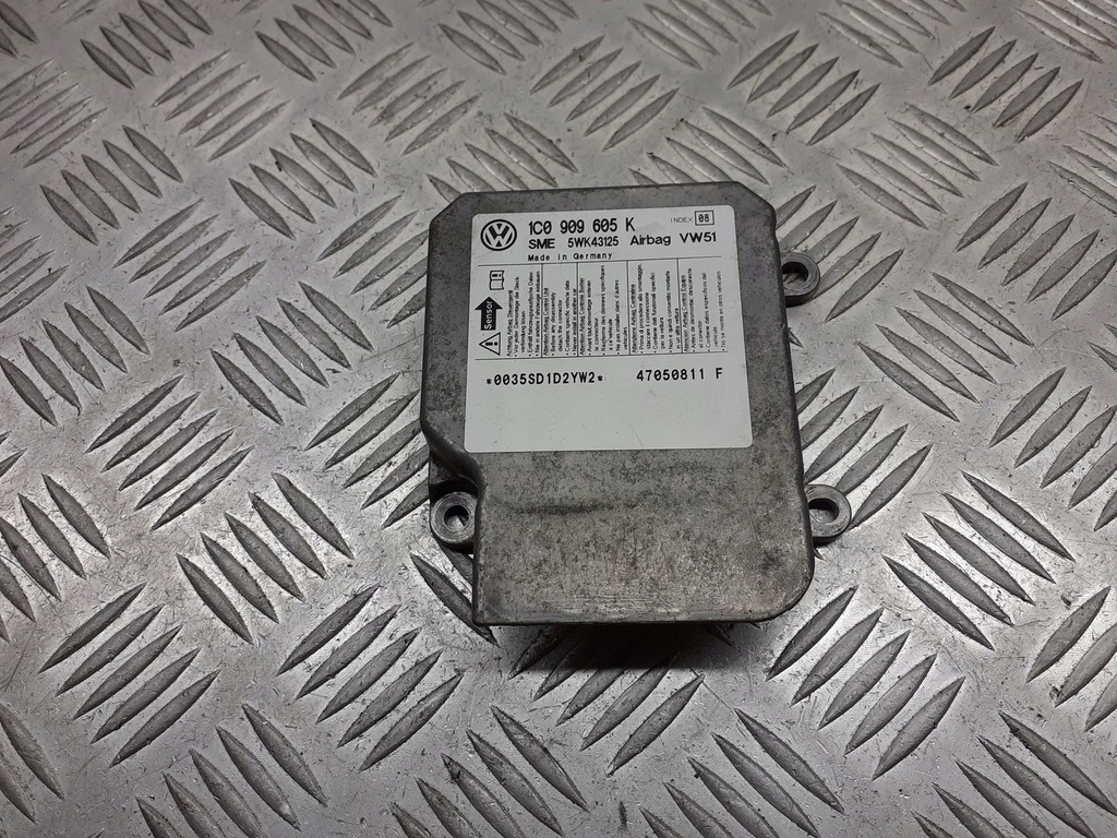 фото №1, Модуль подушка безопасности vw polo iv 1c0909605k