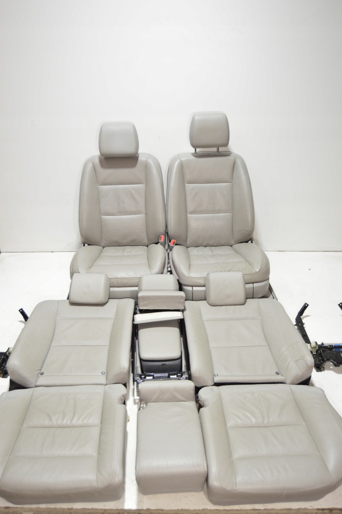 Сидіння сіра шкіра вентильовані mercedes w221 s klasa lift el. заднє сидіння 218a Зі Шроту