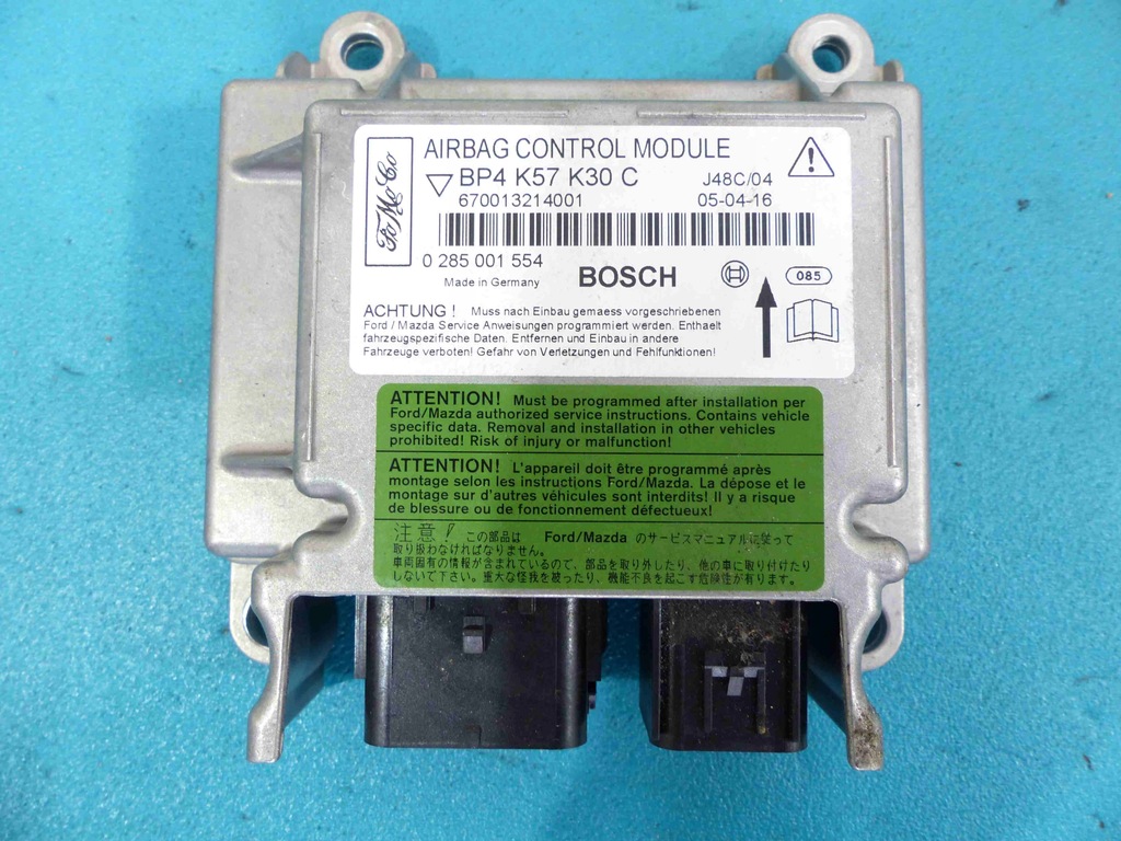 фото №6, Mazda 3 i bk 03-09 подушки безопасности подушка безопасности набор eu