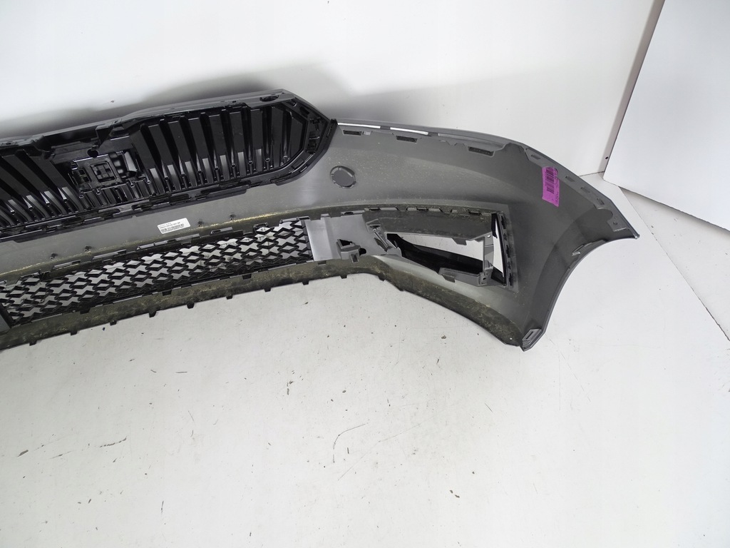 фото №6, Бампер перед передний skoda fabia iv 4 6va + решётка радиатора