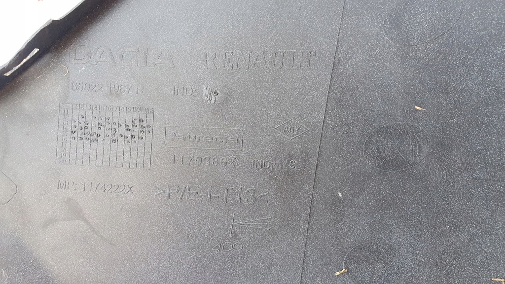 фото №9, Бампер задня задній dacia sandero ii 12- оригінал