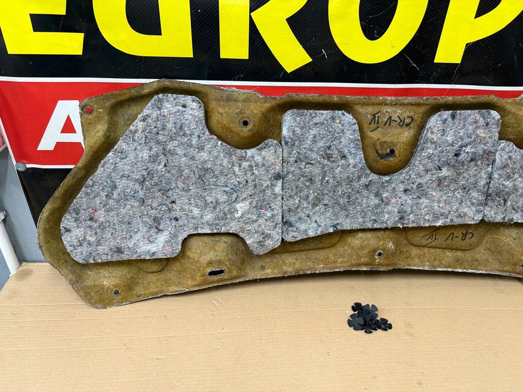 фото №9, Honda cr-v iv 12-18 шумоізоляція мат капот + кліпси