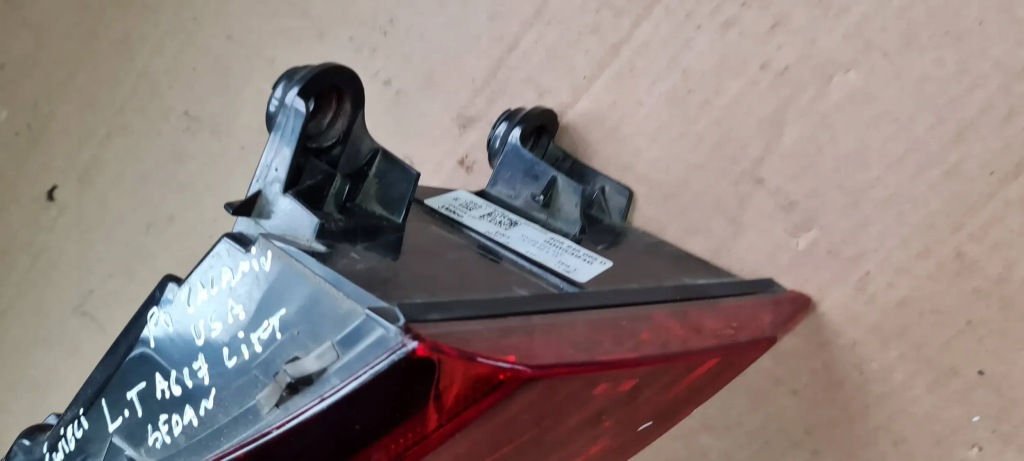 фото №10, A6 c7 4g lift s6 лампа левая левый задняя w крыло sedan usa 4g5945095d