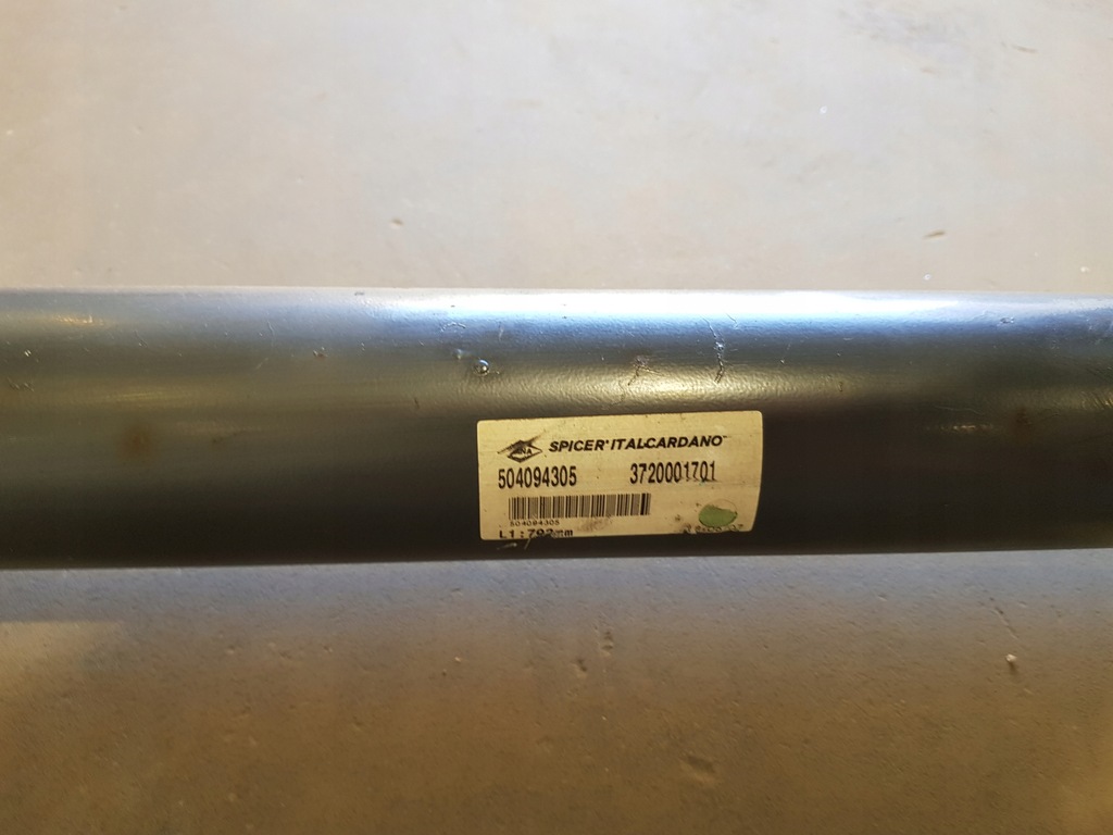 фото №7, Wał привідний 500391612 iveco daily iv 06-11r eu 3.0 hpi 186cm