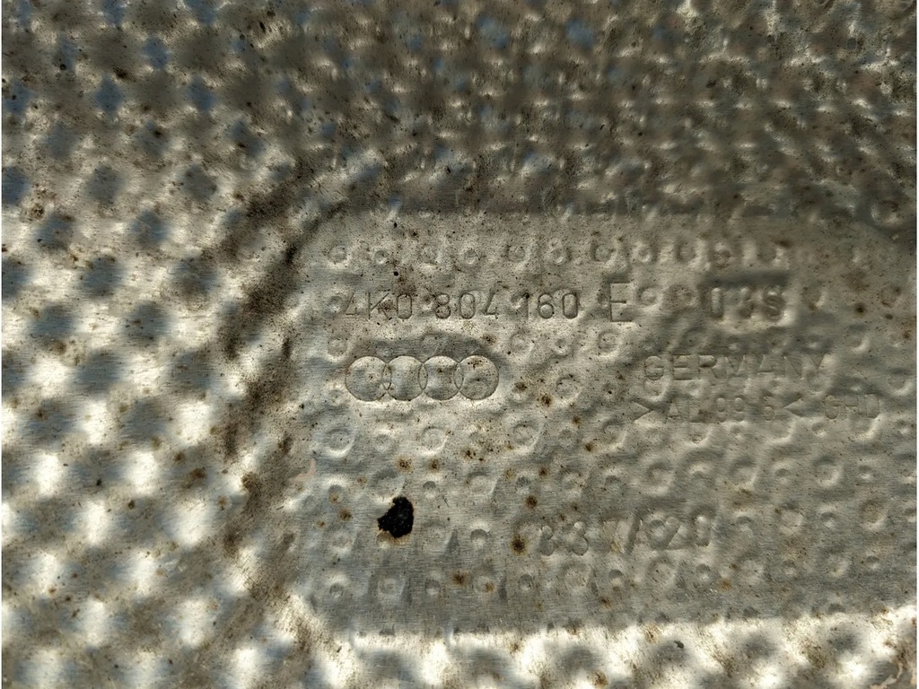 фото №7, Audi a6 защита тепловая трубы выпускной rs6 quattro 441kw 600 hp 2021