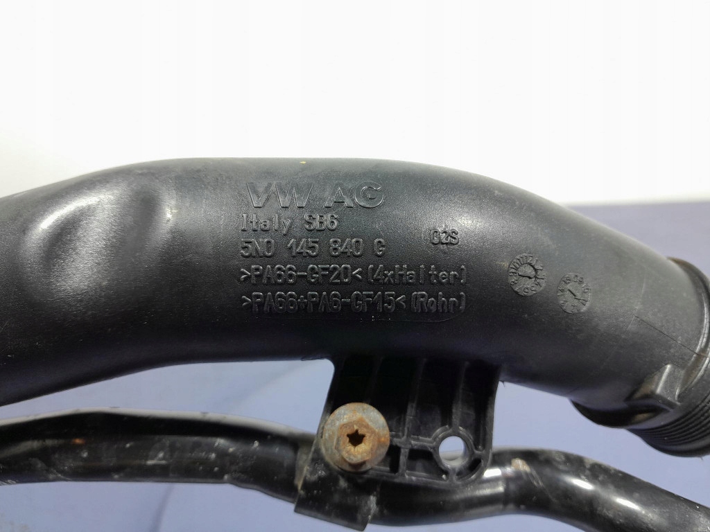 фото №5, Seat leon ii lift 2.0 tdi 140 km шланг труба wąż повітря 5n0145840g