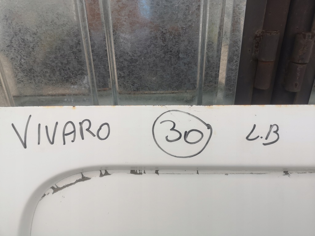 фото №13, Дверь сдвижные левая левый bok opel vivaro a renault trafic ii lift 06-14