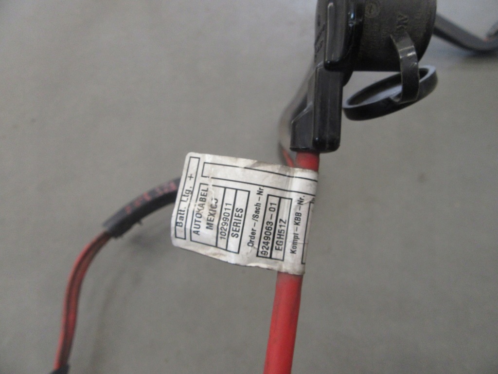 фото №5, Шланг питающий кабель аккумулятор plus bmw f25 x3