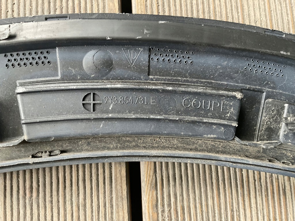 фото №11, Молдинг крыла porsche cayenne 9y3 coupe левая задняя 9y3854731e оригинал