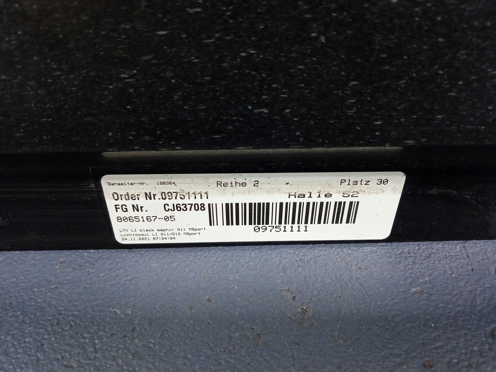 фото №6, Bmw 7 g11 молдинг порог m набор левая 8059979 475