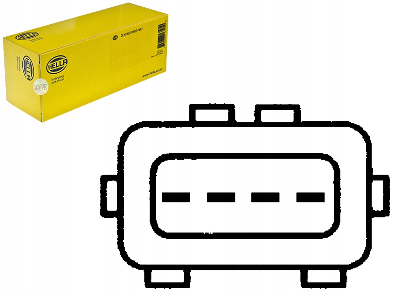 Купити Hella витратомір масовий повітря 9142081 fdm6