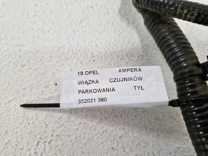 фото №6, Opel ampera джгут датчиків паркування pdc задня електропроводка 352021