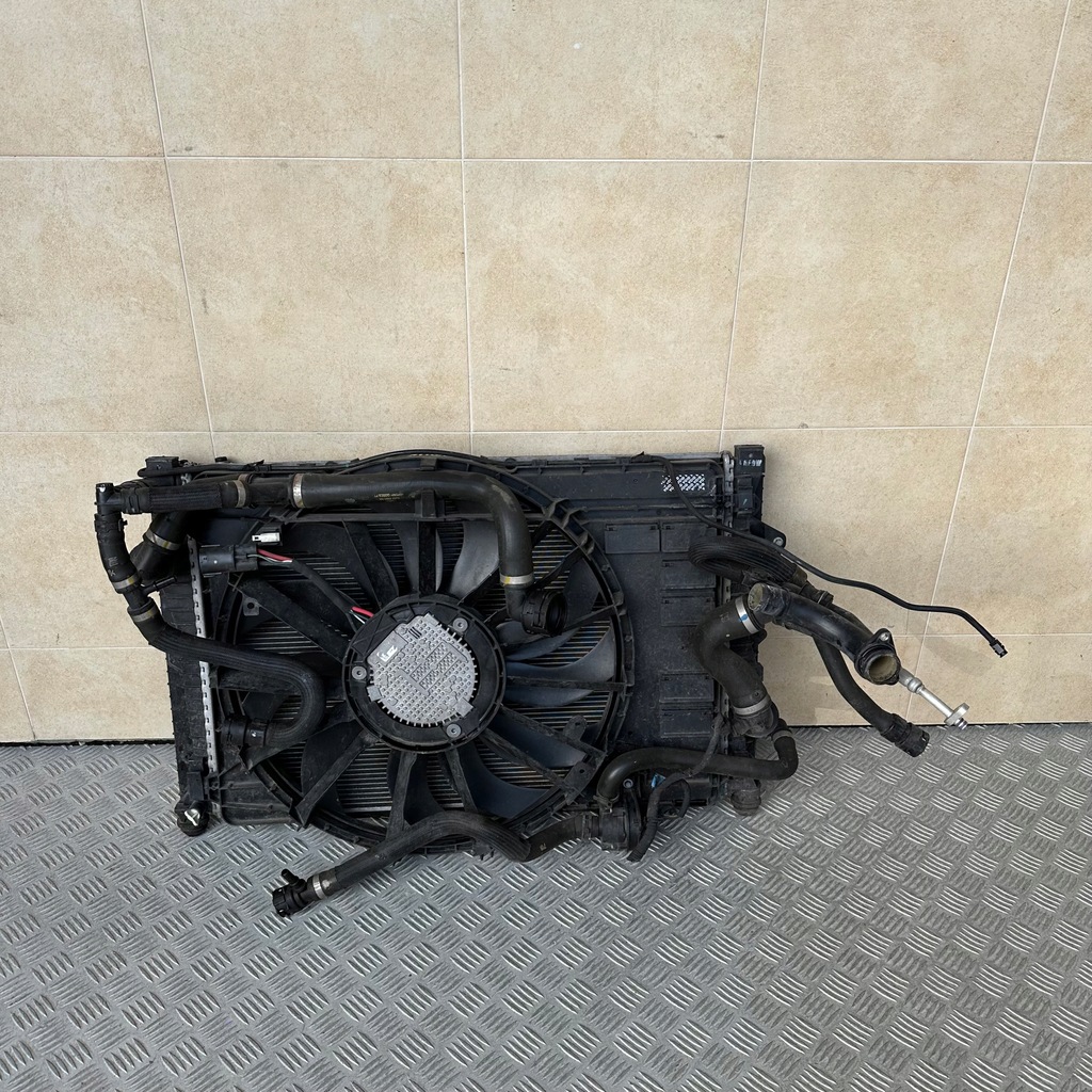 фото №3, Радиатор комплект range rover evoque lift 2.0 dtd