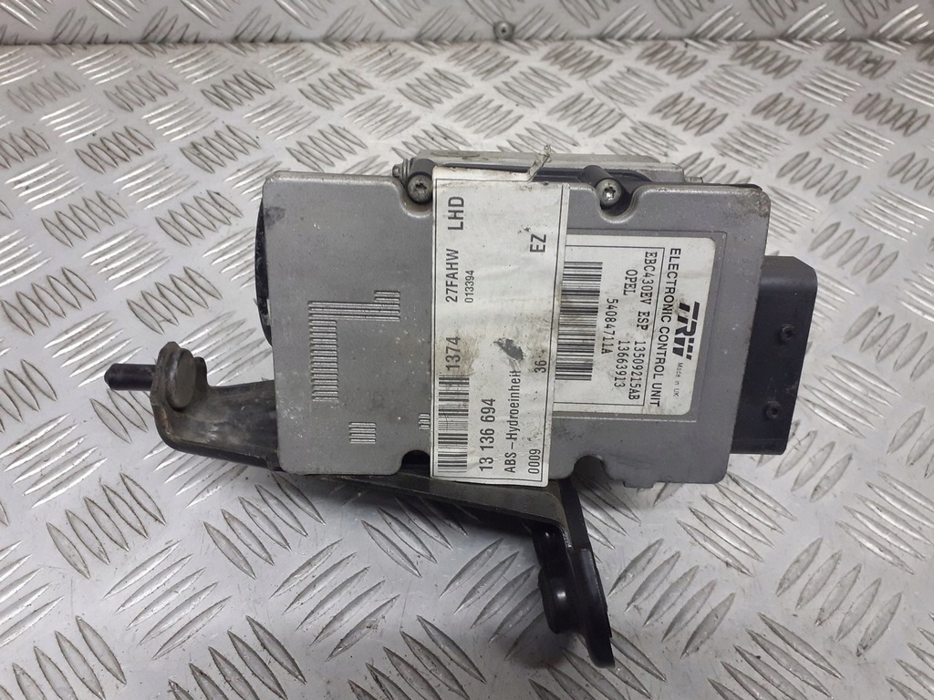 фото №1, Насос abs opel signum 2.2 direct 13136694