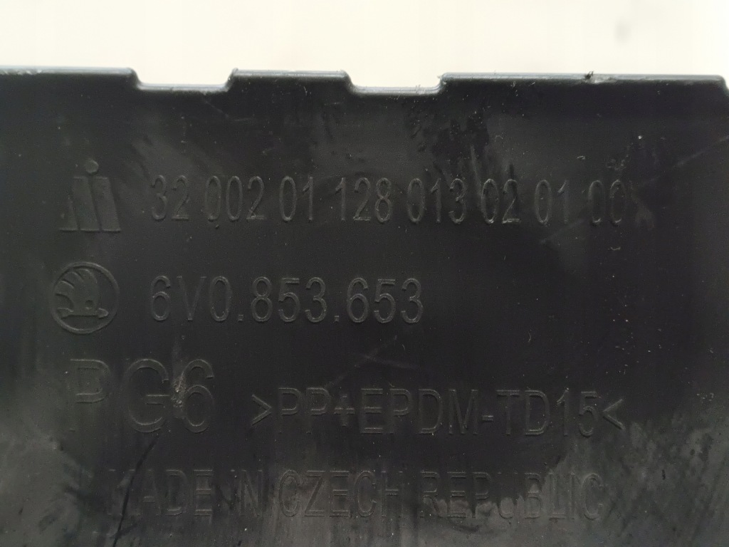 фото №8, Skoda fabia 3 iii 14- решётка радиатора решётка радиатора перед 6v0853653