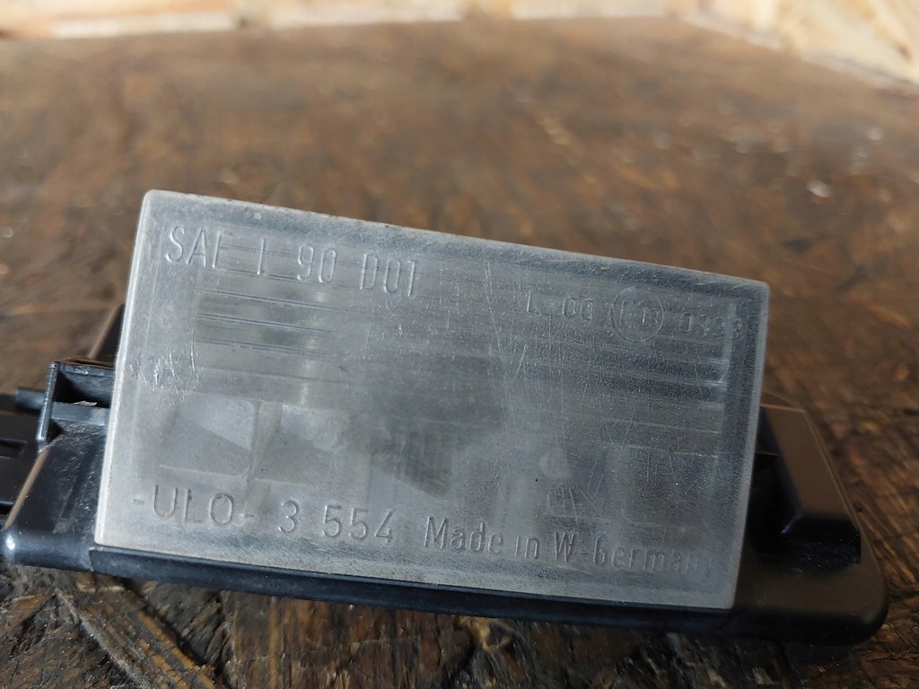 фото №6, Лампа освещение номерного знака bmw e36 sedan оригинал