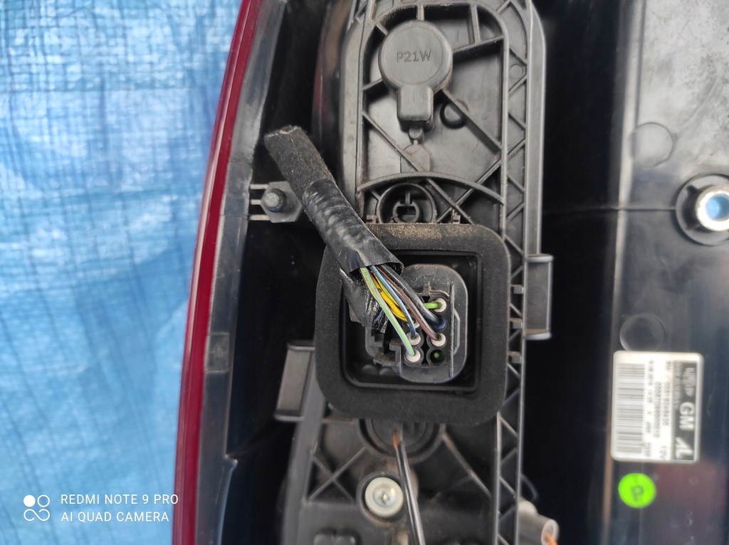 фото №6, Лампа задняя задняя правая fiat doblo ii opel combo d