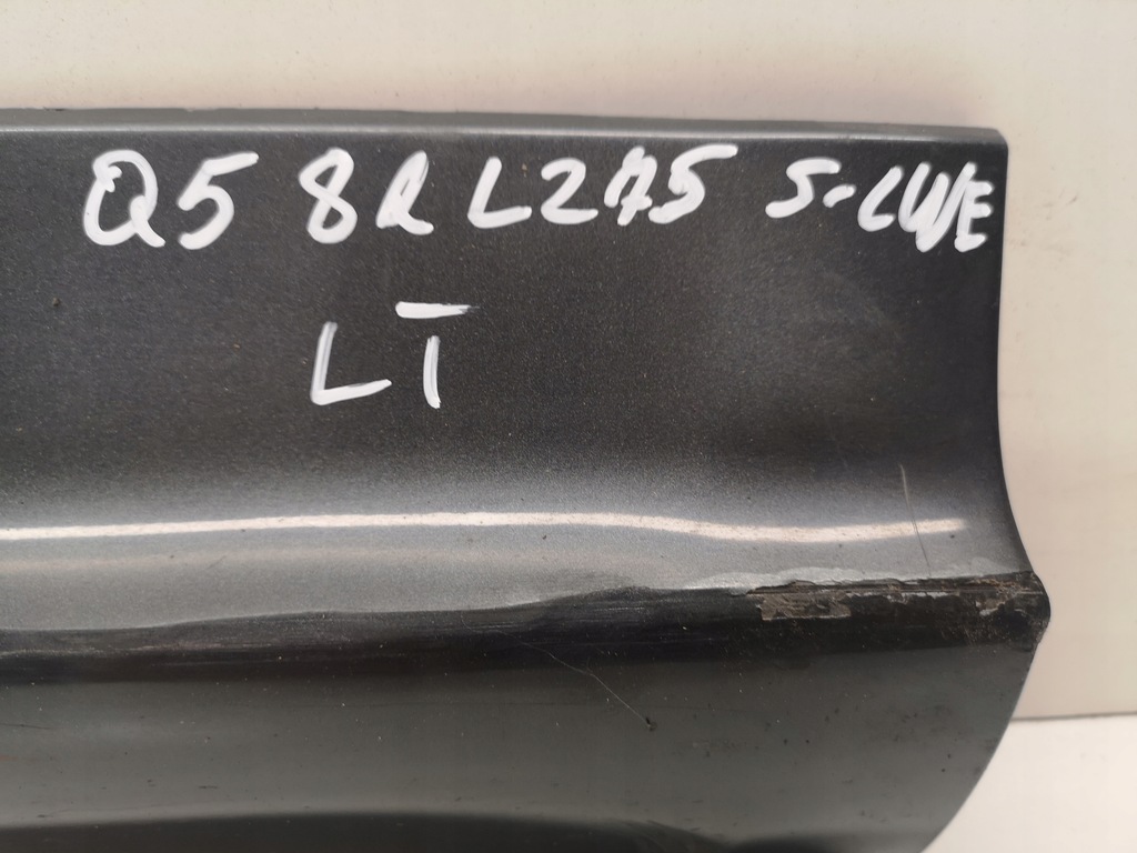 фото №4, Молдинг дверь левый задняя audi q5 8r s line lz7s