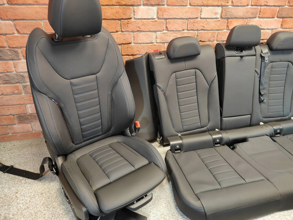 Bmw x3 g01 lci обивка сиденья заднее сиденье обшивки m набор подогрев память кожа Недорого