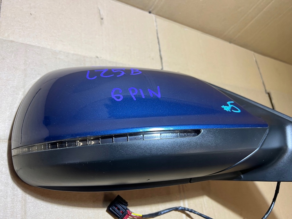 фото №8, Audi q5 8r зеркало правое 6 pin lz5b