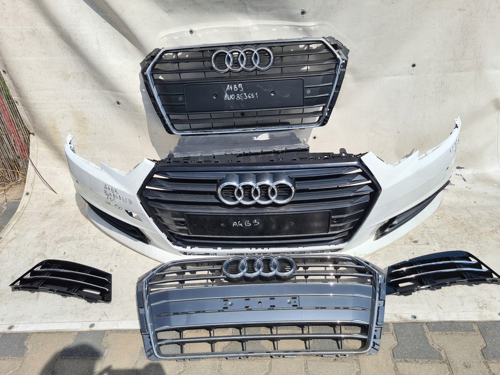 фото №1, Бампер перед kompletny audi a4 b9 pdc