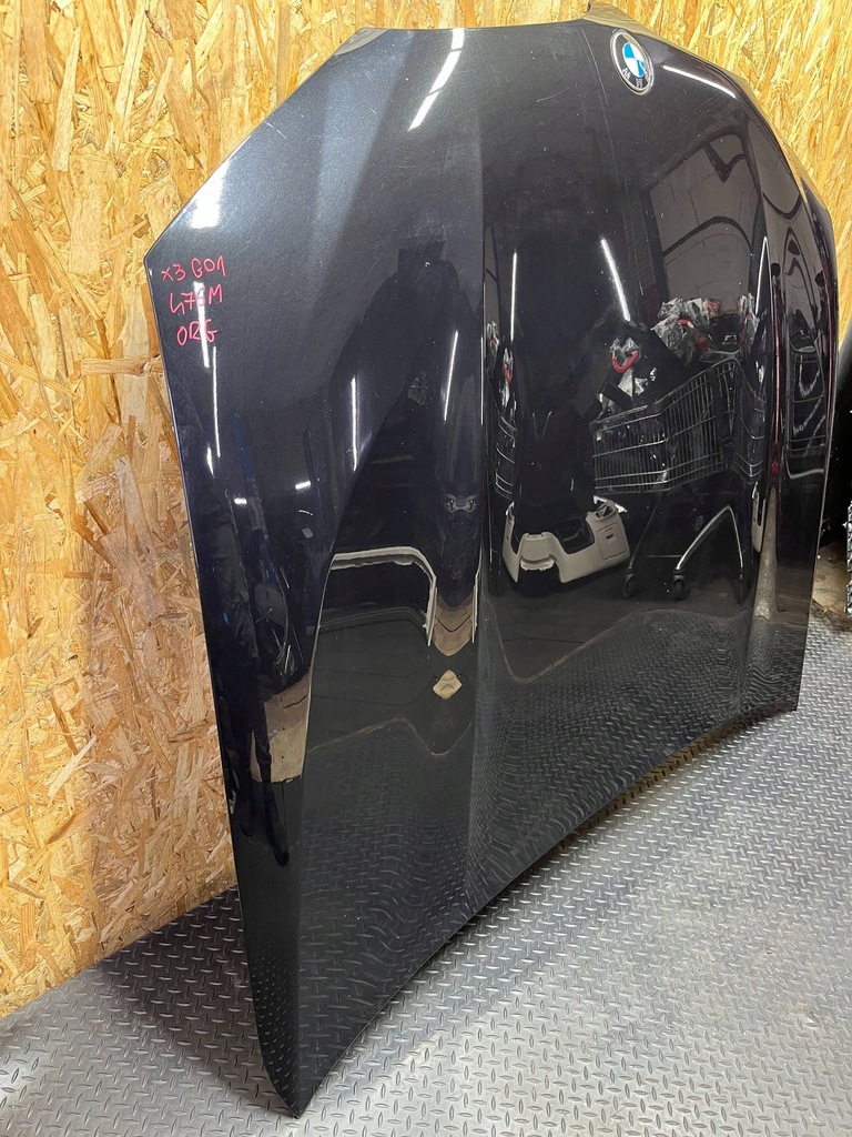 фото №11, Капот перед bmw x3 g01 475 black sapphire