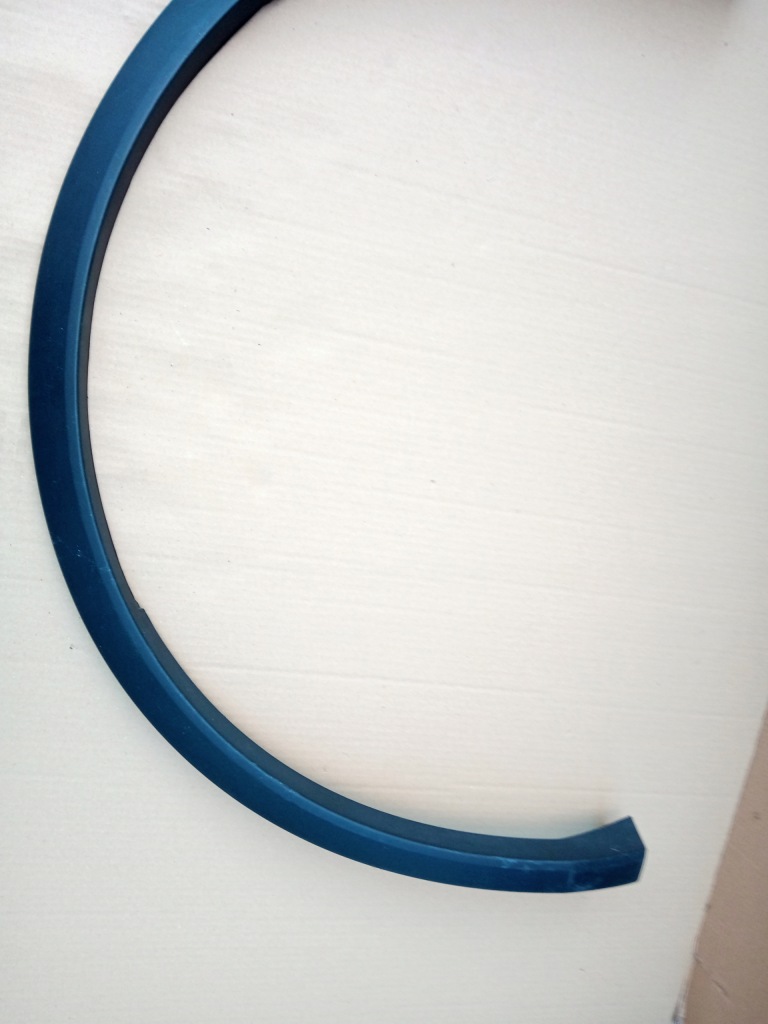 фото №6, Vw tiguan r-line ліва молдинг крила перед