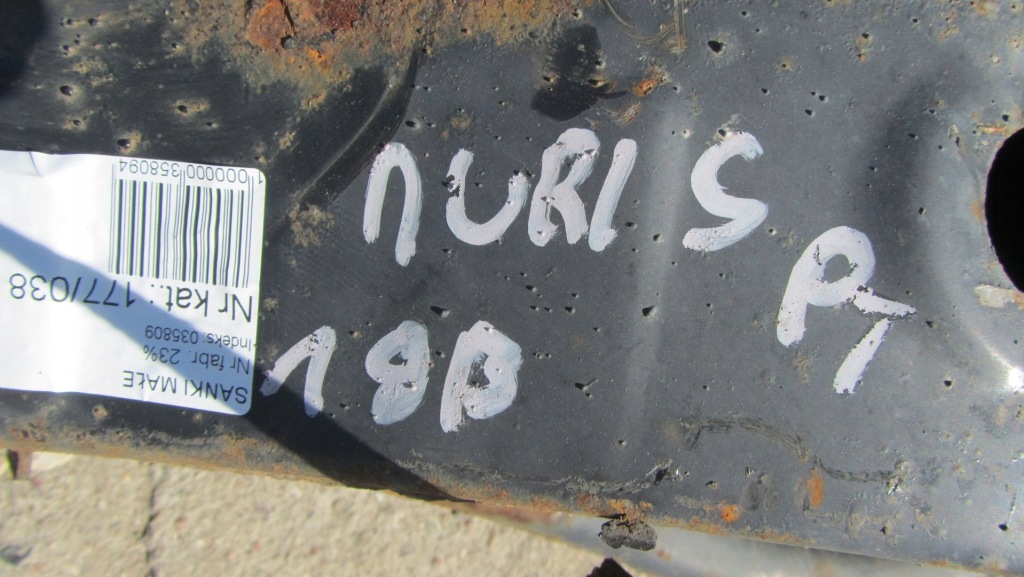 фото №8, Toyota auris ii подрамник подрамник задняя 14-