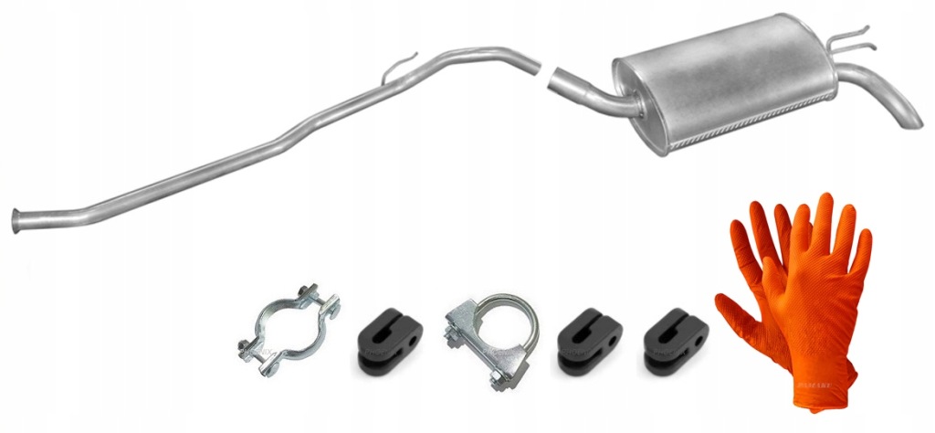 фото №1, Renault twingo i 1.2 93-07 труба гасник кінцевий