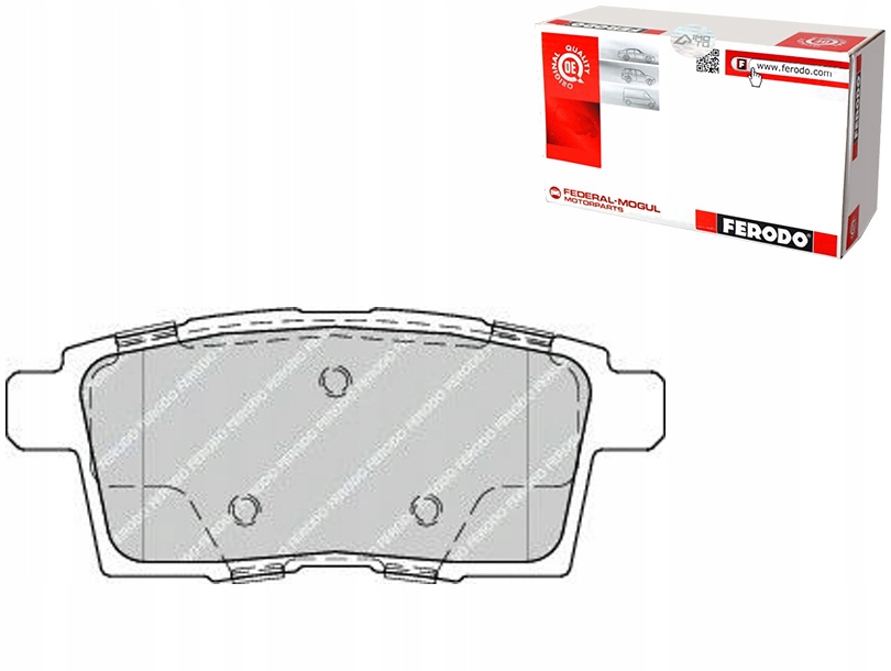 фото №1, Ferodo гальмівні колодки гальмівні mazda cx-7 cx-9 2.2d-3.7