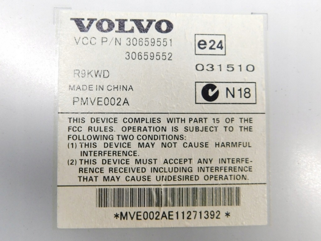 фото №4, Підсилювач радіо 30659551 - volvo s40 ii v50 c30 lift 07-12