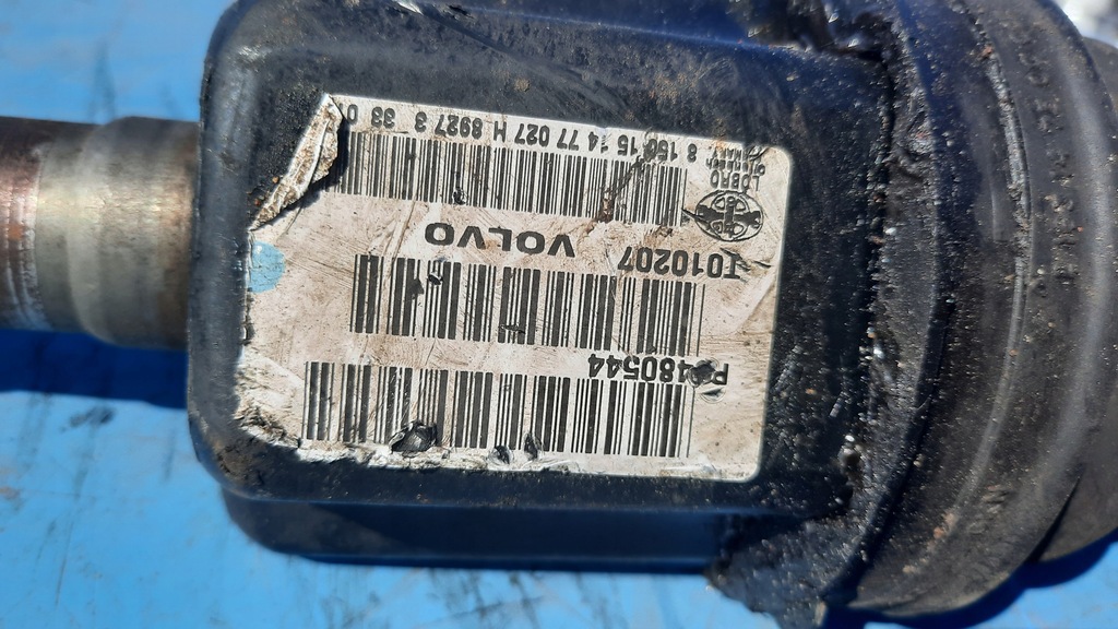 фото №5, Приводной вал левая p9480544 volvo v70 xc70 2.4t 200km