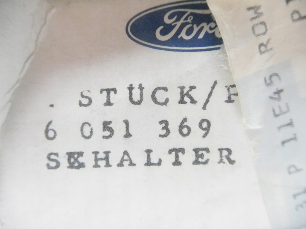 Контактор стартер ford transit mk1 06/77-01/78 оригінальний номер 6051369 Київ