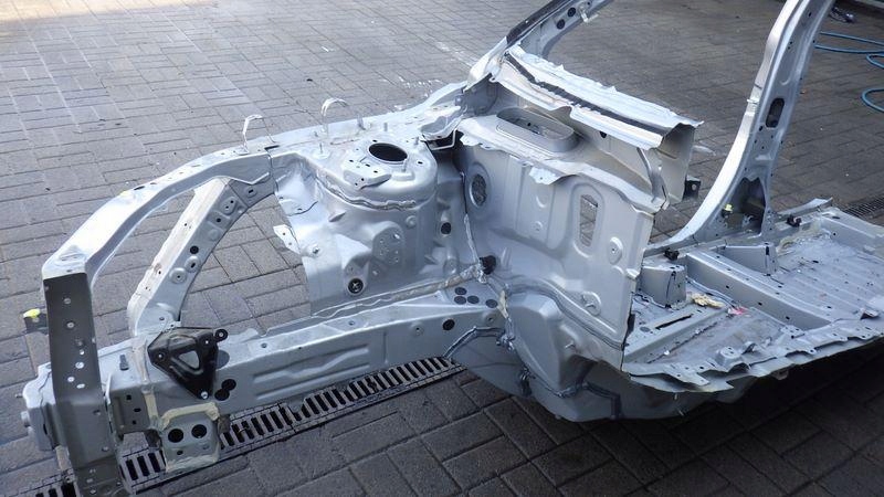 фото №5, Четверть лонжерон блок двигателя порог правый перед toyota rav4 v 5