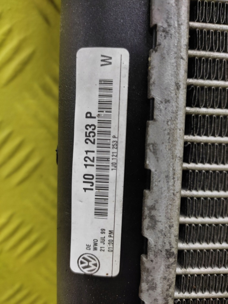 фото №6, Seat toledo ii 1.9 tdi радіатор води 1j0121253p